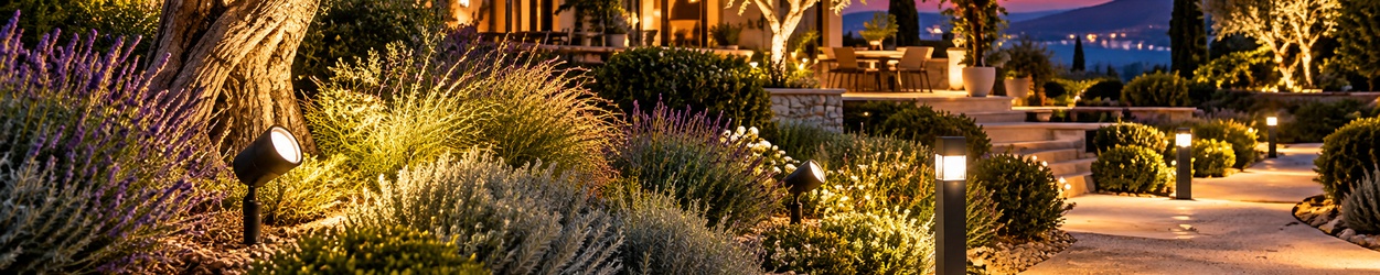 Éclairage de jardin LED