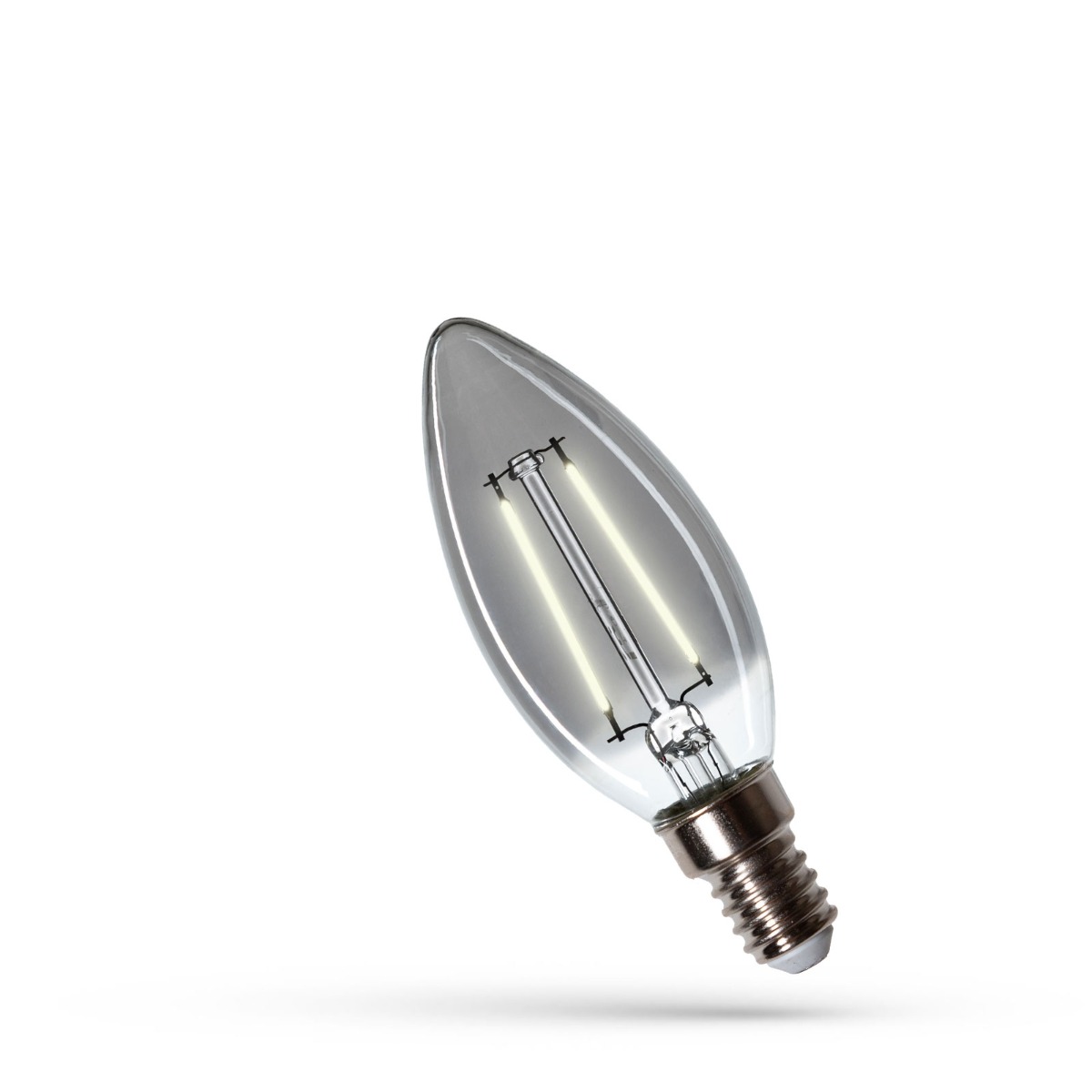 Ampoule Bougie LED E14 2,5W Lampe d'ambiance moderne.
