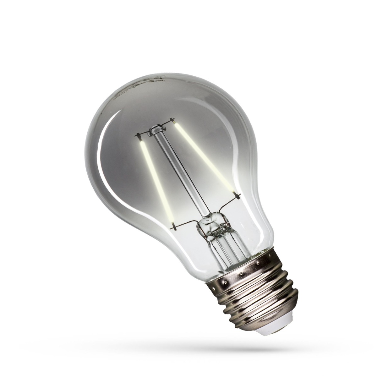 Ampoule Bougie LED  E27 GLS Lampe d'ambiance moderne 2,5W.