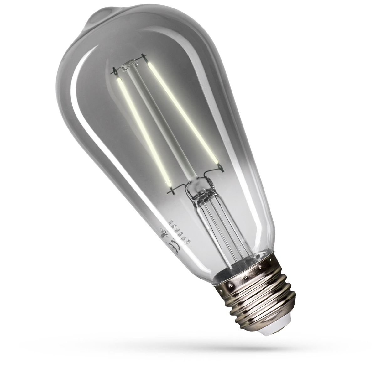 Ampoule Bougie LED E14 ST65 2,5W Lampe d'ambiance moderne.