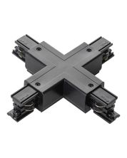 Connecteur X pour Rail Triphasé | Pièce en Croix