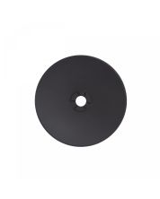 Platine de montage pour applique de façade Piatta 9W Ø240 mm – Noir