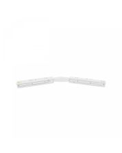 Accouplement flexible pour rail électrique 48V Blanc