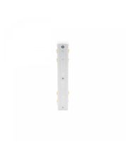 Accouplement droit pour rail 48V Blanc