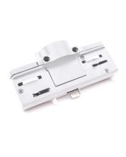 Adaptateur de rail triphasé blanc