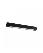 Réglette LED 60cm Noire G13 pour Tube T8 IP20
