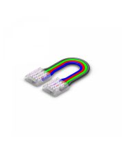 Connecteur bande à bande avec câble pour ruban LED SMD RGB – 10 mm