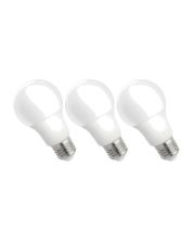 Ampoule LED E27 9W K3000 820 lm – Lot de 3