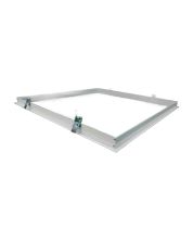 Cadre encastré pour panneau LED 62x62 cm | Plafond en plaques de plâtre