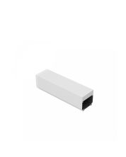 Embout de fin (feed end box) pour système de ligne lumineuse Limea Pro – Blanc