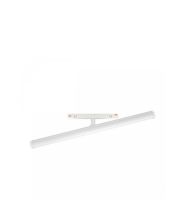 Luminaire sur rail LED allongé 12 W CCT 48 V 400 mm à intensité variable Blanc