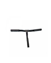 Attelage flexible électrique en T pour rail en T 48 V Noir