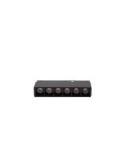 Grille LED pour rail 6W K2700 48V 110 mm Noir