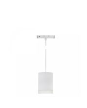 Suspension LED sur rail 7W K2700 48V Ø55 mm Blanc