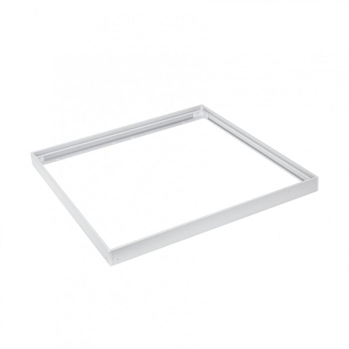 Cadre de montage en surface pour panneau LED 620x620x58 blanc