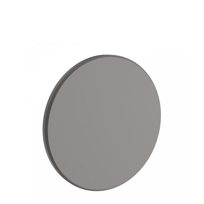 Applique LED de façade Piatta ronde 12W CCT 1000 lm IP44 Ø180 mm – Gris