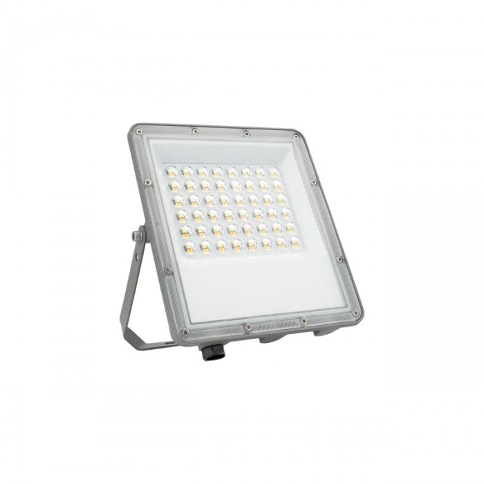 Lampe de chantier LED 50 W CCT 100 lm/W IP65 IK08 – gris