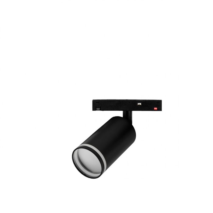 Projecteur sur rail LED 6W K3000 48V Noir