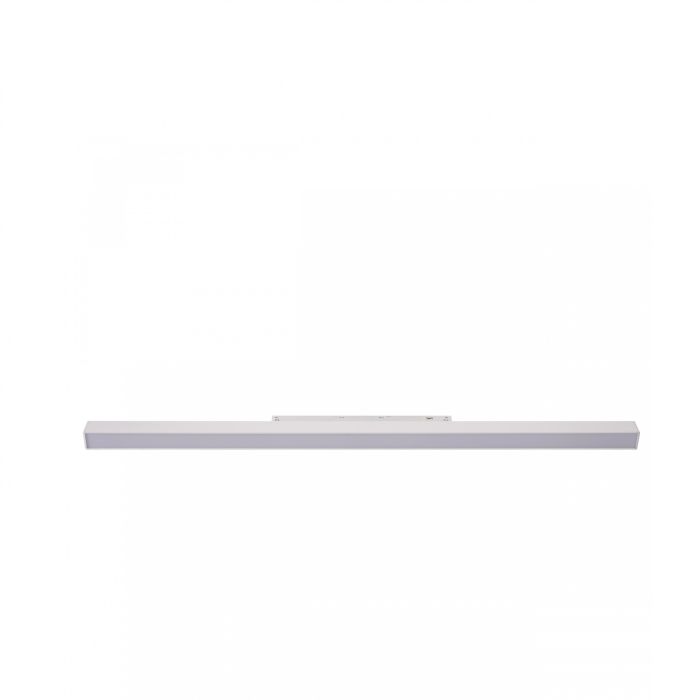 Luminaire sur rail LED allongé 20 W K2700 48 V 600 mm Blanc