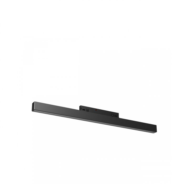 Luminaire sur rail LED allongé pour rail étroit 10 W K3000 48 V 300 mm Noir