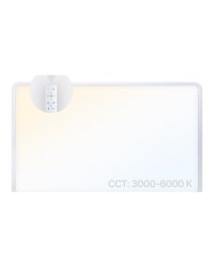 Panneau LED en Saillie 58,5x89,5 cm | 50W | CCT Variable | 3000K-6000K | CRI90 | Télécommande