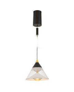 Suspension LED Ø15 cm avec capteur de mouvement de la main | 29W | 5100 lumens | CRI90 | Noir