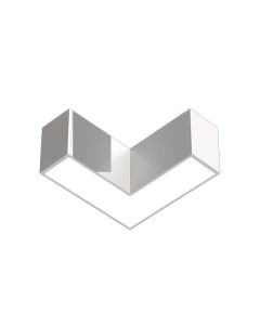Connecteur d’angle LED 90° pour ligne lumineuse | 6W | CCT Réglable | Blanc