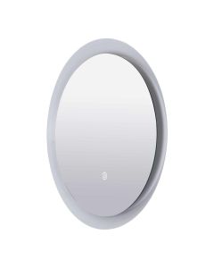 Miroir LED rond éclairé Ø60 cm | 20W | 2000 lumens | CRI90 | CCT 2700K-4000K | Blanc