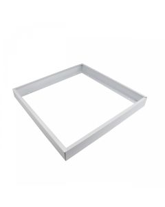 Panneau LED blanc 60x60 cm à cadre en saillie