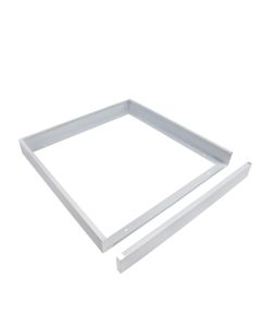 Panneau LED blanc 60x60 cm à cadre en saillie