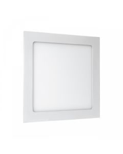 Panneau LED encastrable carré 17 x 17 cm 12W K6000 820 lm – Blanc