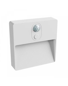 Veilleuse LED Lumina Pop RGBW avec détecteur de mouvement USB-C – Blanc – Lot de 2