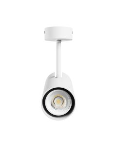 Spot en saillie GU10 – blanc – IP20 – 65×160×232 mm – sans ampoule