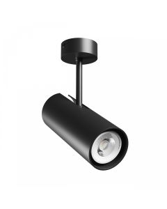 Spot en saillie GU10 – noir – IP20 – 65×160×232 mm – sans ampoule