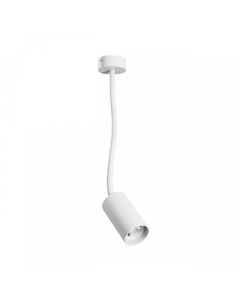 Applique spot GU10 avec bras flexible 410 mm – IP20 – blanc