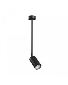 Applique spot GU10 avec bras long 450 mm – IP20 – noir