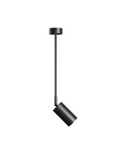 Applique spot GU10 avec bras long 450 mm – IP20 – noir