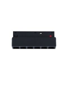 Grille LED pour rail 6W K2700 48V 110 mm Noir