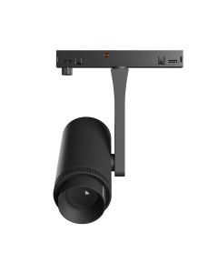 Projecteur sur rail LED à faisceau réglable pour rails étroits 7W K3000 48V Noir