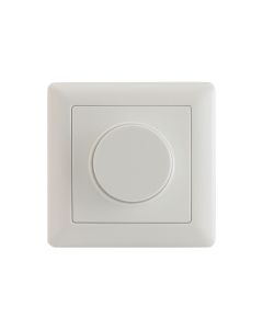 Variateur DALI rotatif avec interrupteur 80×80 mm – sans alimentation intégrée