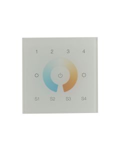 Panneau tactile mural CCT avec alimentation DALI 100 mA