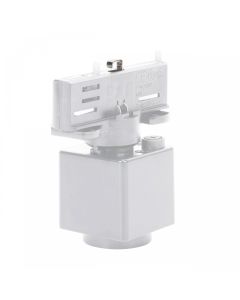 Adaptateur de rail triphasé mince avec connexion blanche
