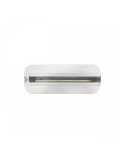 Adaptateur de rail monopoint triphasé 170 mm blanc