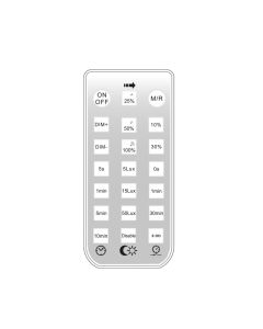 Télécommande pour Gigant Pro avec détecteur de mouvement – Blanc