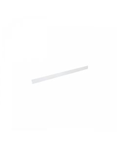 Profilé de protection de rail triphasé 2 mètres blanc