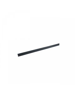 Profilé de protection de rail triphasé 2 mètres noir