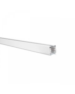 Rail triphasé blanc de 2 mètres