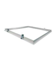 Cadre encastré pour panneau LED 62x62 cm | Plafond en plaques de plâtre