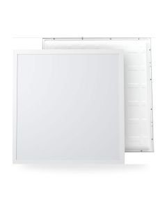 Cadre de montage en saillie blanc pour panneau LED 30×120 cm – assemblage sans vis