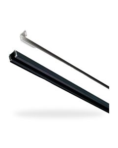 Rail Triphasé pour Spot LED 1.5m Blanc-Le Noir